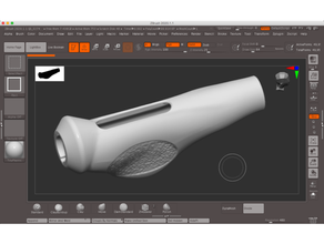 wacom intuos grip ergonomic pen pro 3d print model - Mito3D
