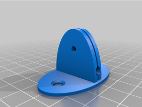 ptfe tube wall mount filament guide 3d print model - Mito3D
