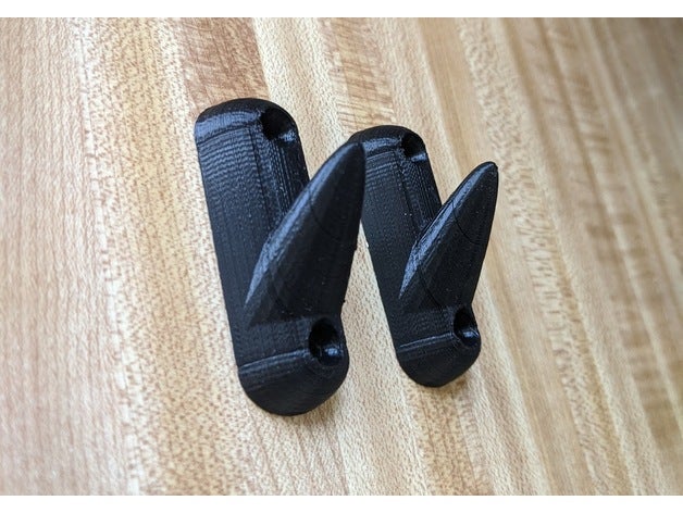 small wall hook 3D print model - Mito3D