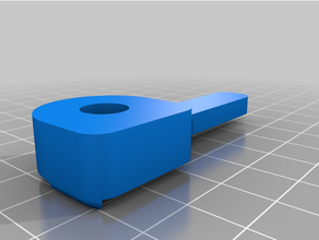 sencillo giratorio cajón niño bloquear prueba niños seguridad 3d print model - Mito3D