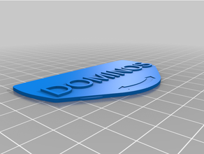 custodomino2d systainer etichettato frontalino personalizzato 3d print model - Mito3D