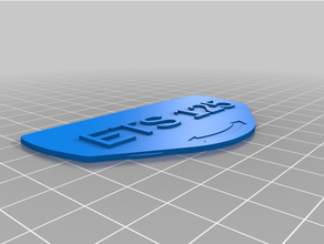 ets125fixcustomized systainer etichettato frontalino personalizzato 3d print model - Mito3D