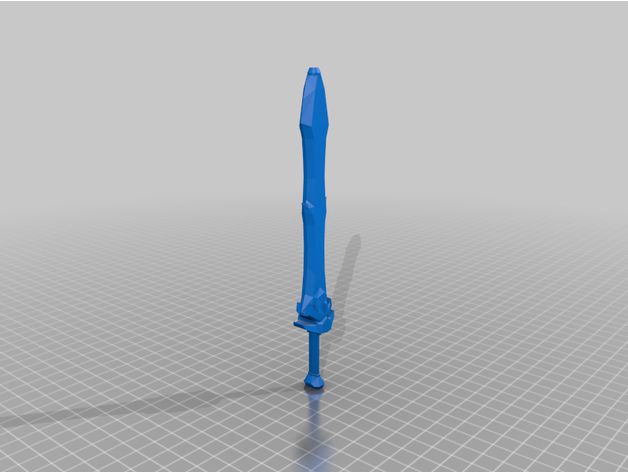 negro Caballero espada bolígrafo bic Excelente 3D print model - Mito3D