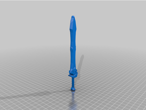 black knight sword pen bic great greatsword 3d print model - Mito3D