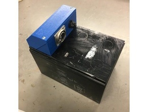 xlr fuse battery junction box 3d print model - Mito3D