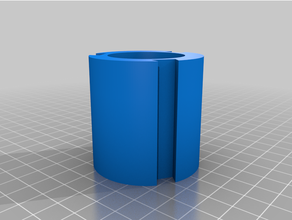 5 galón Cubeta espaciador filamento almacenamiento seco caja 3d print model - Mito3D