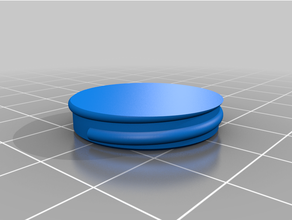 vaso modo 608 rolamento recipiente parafuso boné rolamentos suporte 3d print model - Mito3D