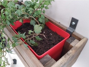 plante pot Ikea stj rnanum fleur boîte stjrnanis 3d print model - Mito3D