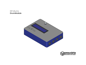 faça bateria tambor módulo midi 3d print model - Mito3D