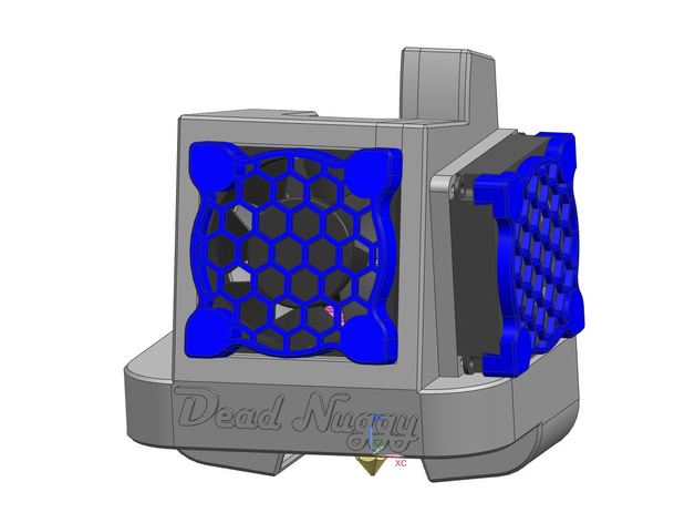 ender 3 pro fan copertine 3D print model - Mito3D