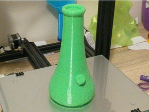 20cm agua tubo fundición bong tubería 3d print model - Mito3D