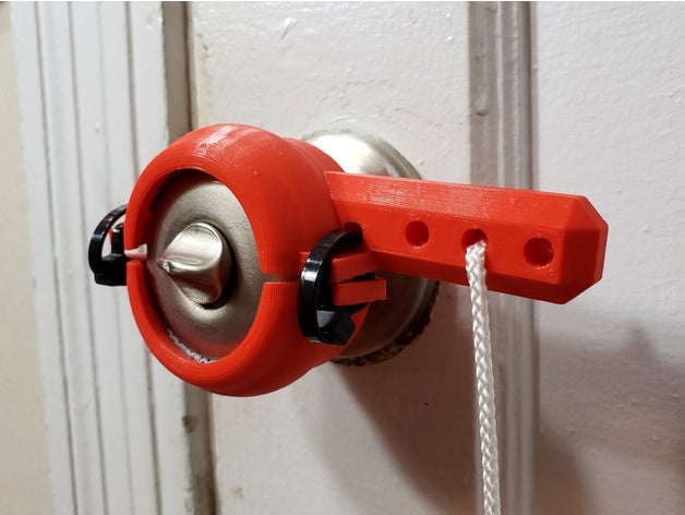 door knob lever handle converter 3D print model - Mito3D