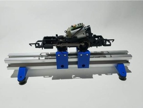 oo gauge rolling road ho model trains on30 train track 3d print model - Mito3D