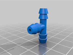 customized hose bnewarb tee 3d print model - Mito3D