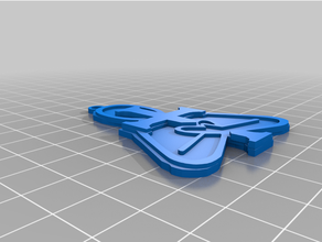 compañeros cruzar medalla crealidad ender 3 cura cañutillo inkscape solido tinkercad 3d print model - Mito3D