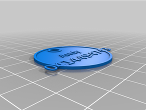 cuandystomized dog tags 2 3d print model - Mito3D