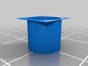 poker table drink holder portavaso para mueble 3d print model - Mito3D
