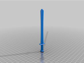 sword pen bic 3d print model - Mito3D
