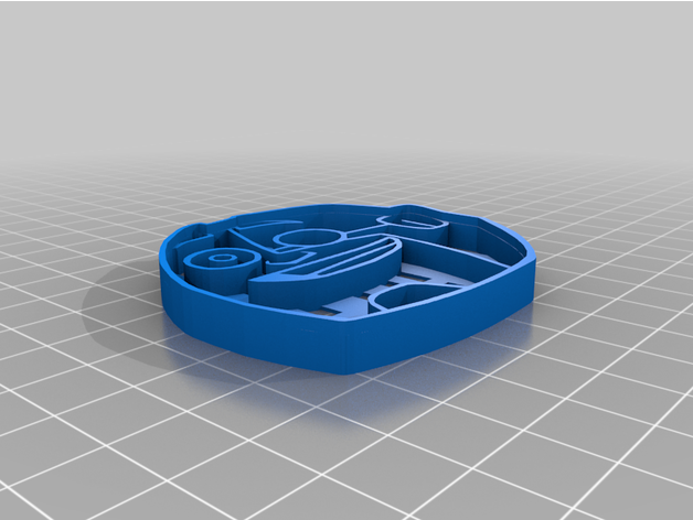cyborg cutter 3D print model - Mito3D