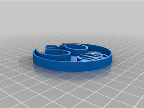 simbolo rébellion 3d print model - Mito3D