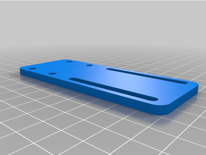 z-brace screen offset tophattwaffle's cr-10 control box removal mod 3d print model - Mito3D