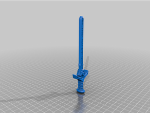 emerald sword pen 3d print model - Mito3D