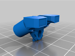 blank jumppack 3d print model - Mito3D