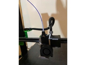 e3d modificación cable administración 3d print model - Mito3D