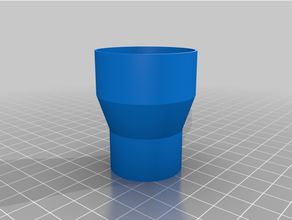 sssmy customized simple pipe reducer - 3d print model - Mito3D