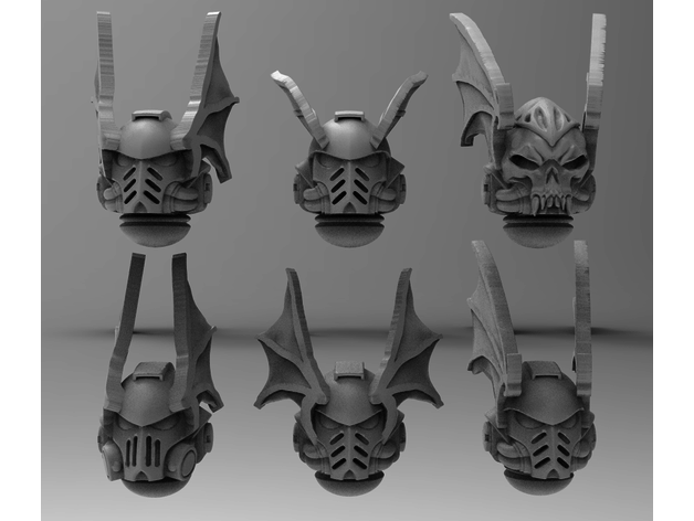 midnight clad - helmets 3D print model - Mito3D
