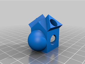 forme complex pour test imprimante form printer 3d calibration print 3d print model - Mito3D