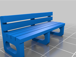 modelo asiento barco barcos ferrocarril 3d print model - Mito3D