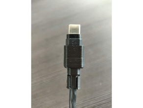 aukey USB cable protector 3d print model - Mito3D
