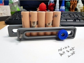 batterie serrer 18650 20700 titulaire soutien 3d print model - Mito3D