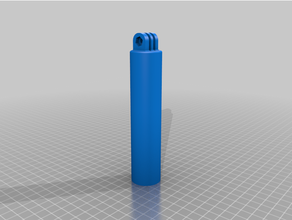 gopro handle 3d print model - Mito3D