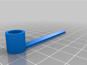 customized parametric cylindrical measuring spoon 3d print model - Mito3D