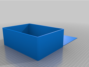 özelleştirilmiş basit tamamen kutu Schalter v1 3d print model - Mito3D