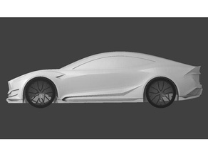 Tesla modelo s2 conceito Projeto modelos 3d print model - Mito3D