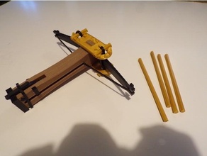 balista catapult crossbow roman 3d print model - Mito3D