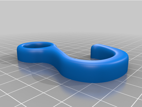 fintorp ikea hook large fit hack 3d print model - Mito3D