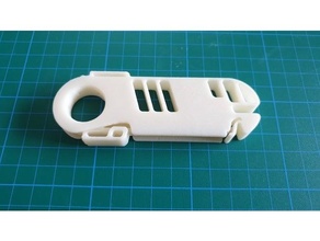 multitool door&key opener 3d print model - Mito3D