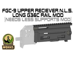 fgc9 upper receiver long rail g36c nls mod 3d print model - Mito3D