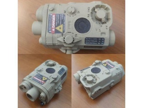 peq-15 mobius scopecam mount airsoft camera scope 3d print model - Mito3D