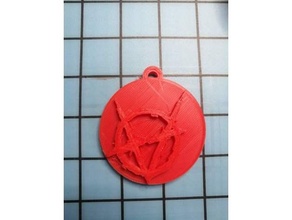 brujah clan clé bague porte clés vampire vampirethemasquerade 3d print model - Mito3D