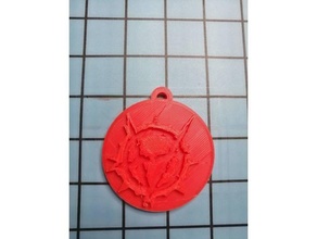 brujah antitribe clé bague porte clés vampire vampirethemasquerade 3d print model - Mito3D