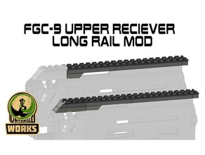 fgc9 upper receiver long rail upgrade fgc fgc-9 3d print model - Mito3D
