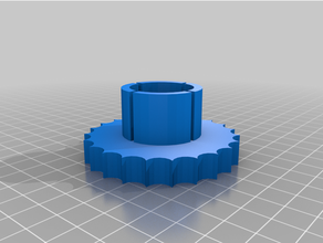 bouton rotatif verser pompe traiter favoriser 3d print model - Mito3D