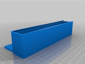 customized parametric box sliding lid 3d print model - Mito3D