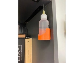 alcohol botella soporte 3d print model - Mito3D