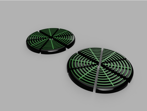 flota batalla gótico 3d Radar contadores bfg Jetons marcadores tokens 3d print model - Mito3D